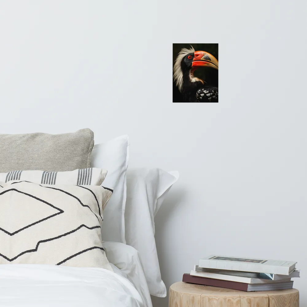 Majesty of the Hornbill | Poster | 8″×10″