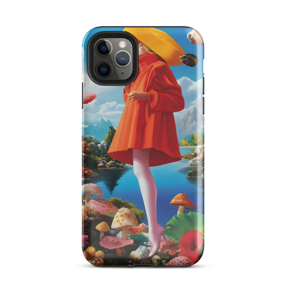 Dreamscape in Orange and Blue | Phone Case |  11 Pro Max | Tough Case | Glossy