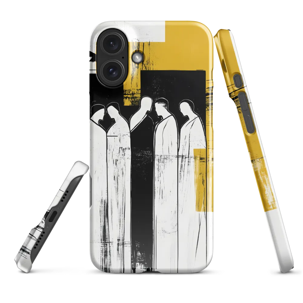Contemplative Assemblage | Phone Case |  16 Plus | Snap Case | Glossy