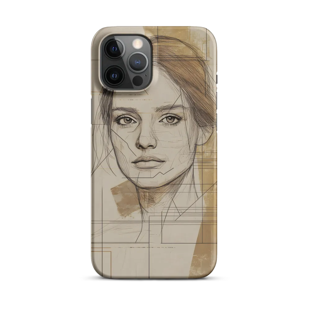 Geometric Elegance: A Modern Portrait