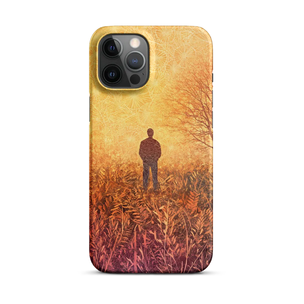 Contemplation in a Surreal Landscape
