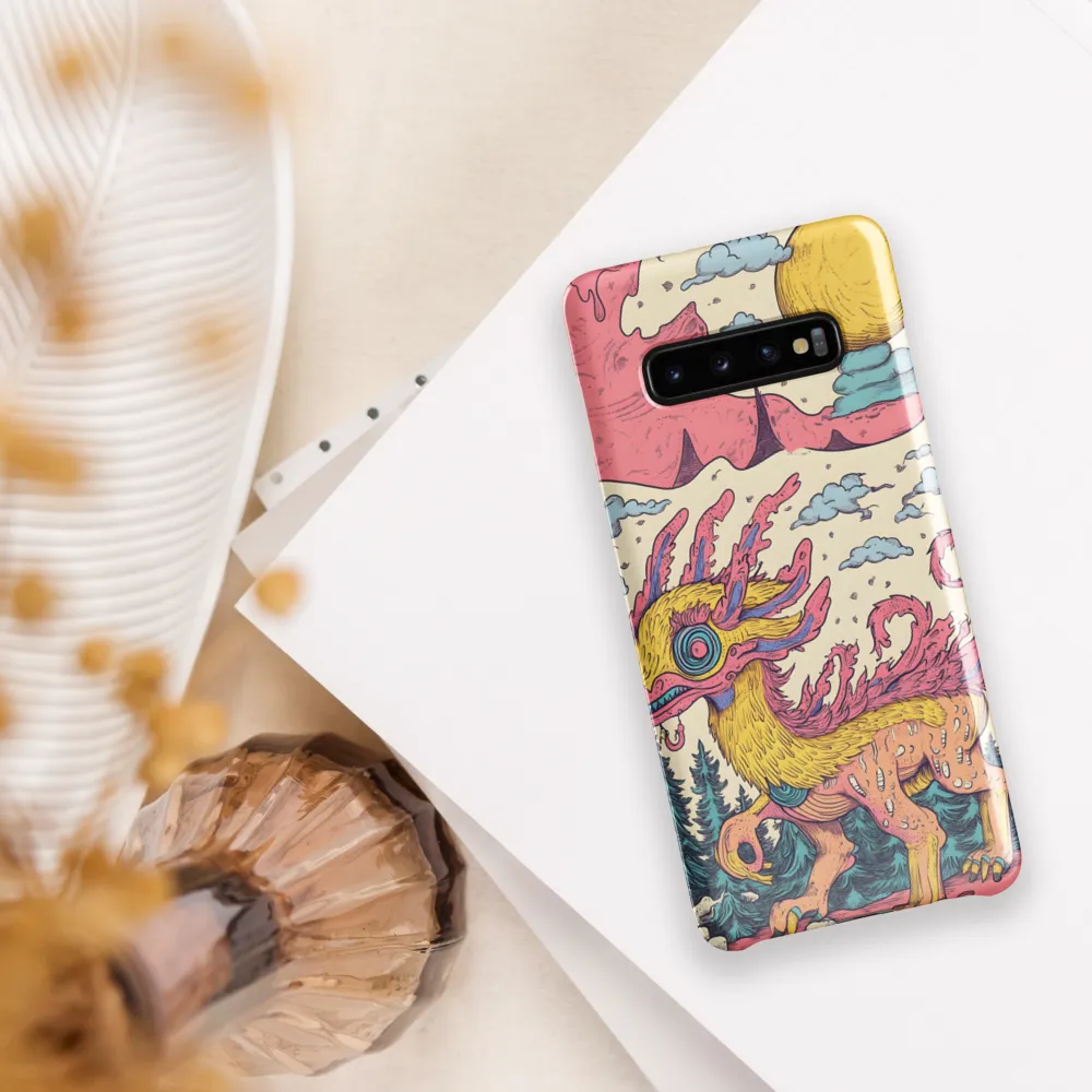 The Whimsical Beast | Phone Case |  S10 Plus | Snap Case | Glossy