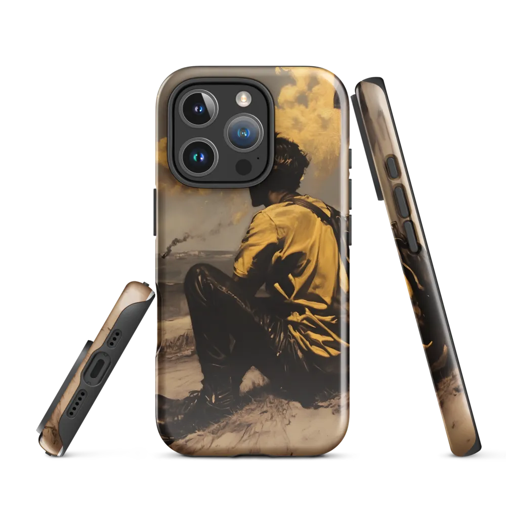 Reflections by the Shore | Phone Case |  16 Pro | Tough Case | Glossy
