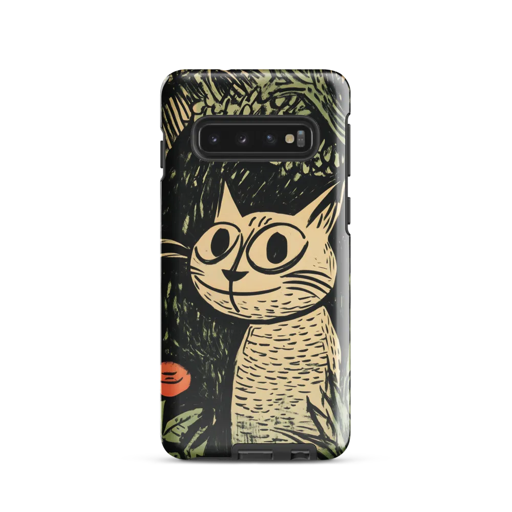 Whimsical Cat in the Forest