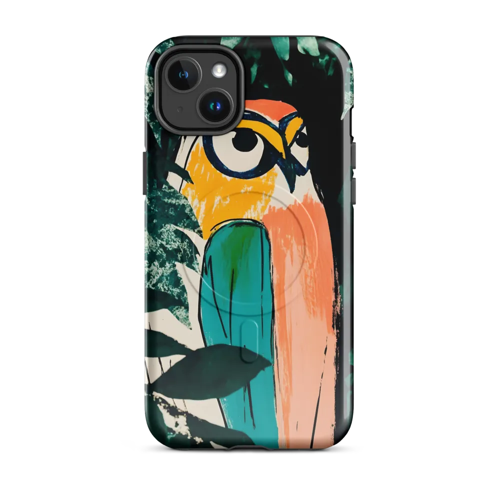 Camouflaged Majesty: The Abstract Owl
