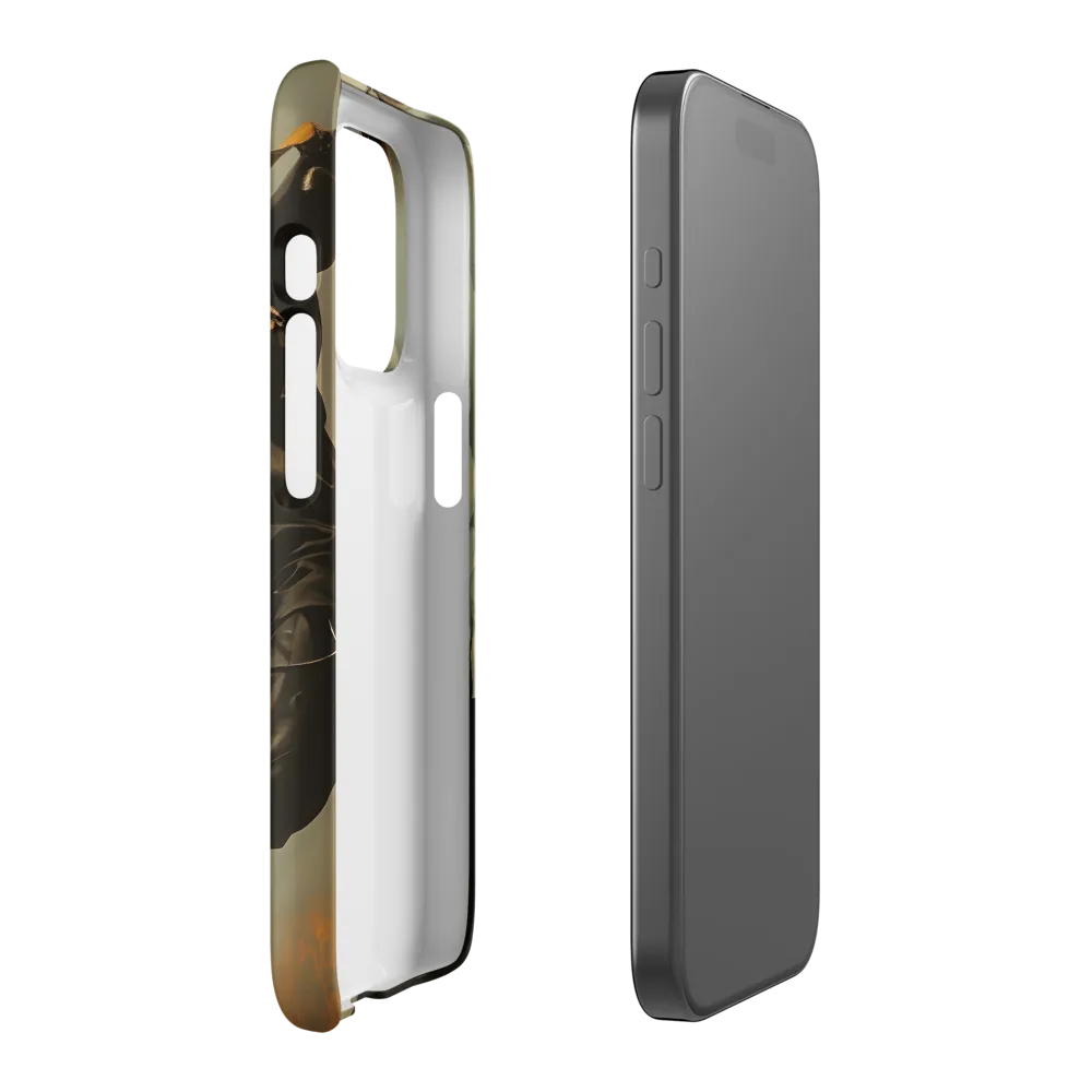 Ethereal Explorer: The Enigmatic Astronaut | Phone Case |  15 Pro | Snap Case | Matte