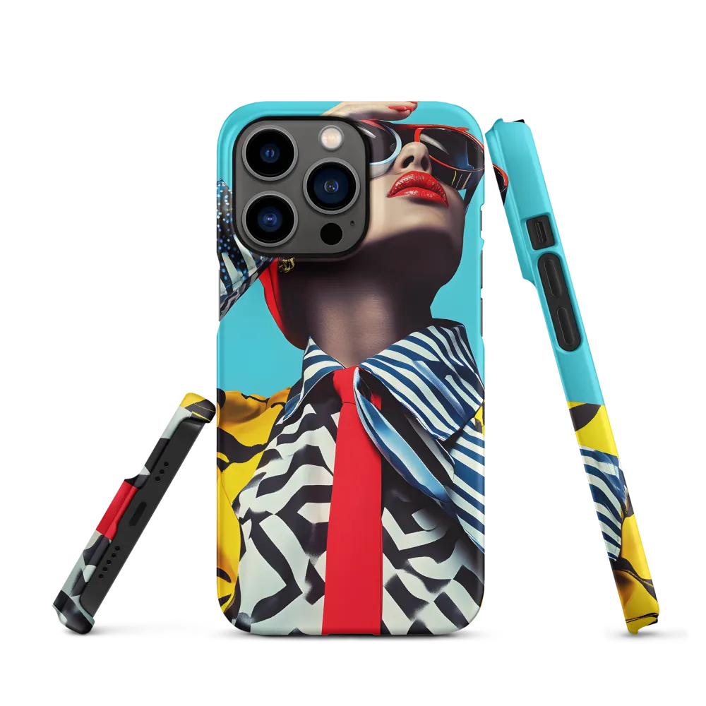 Chic Confidence in Bold Patterns