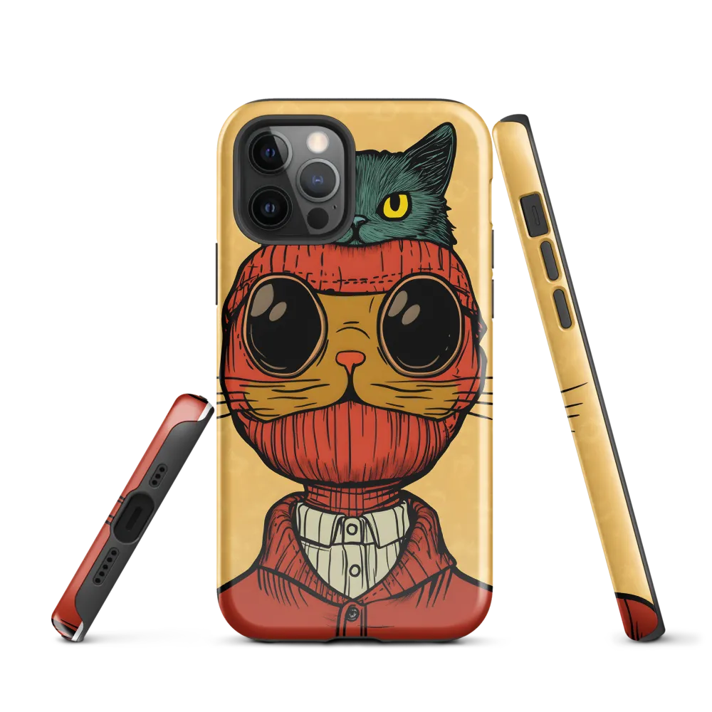 Whimsical Fusion: Cat and Human