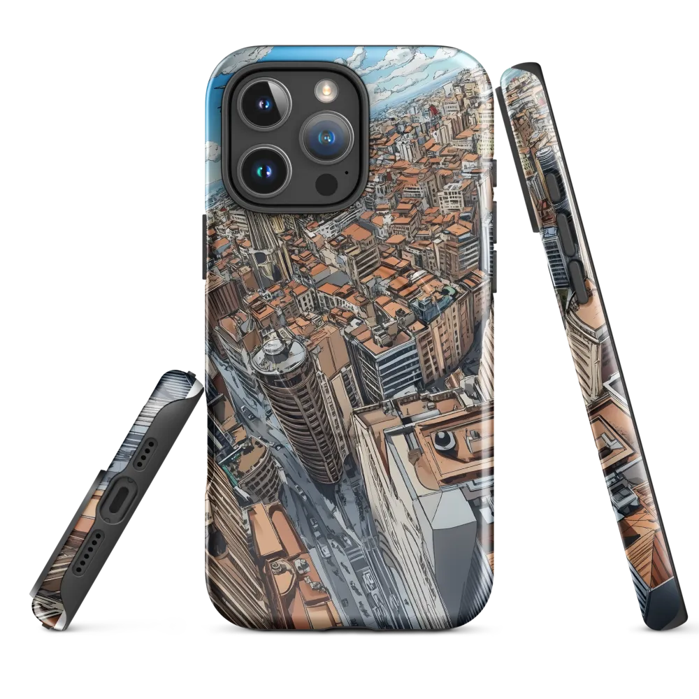 Aerial Symphony of Urban Life