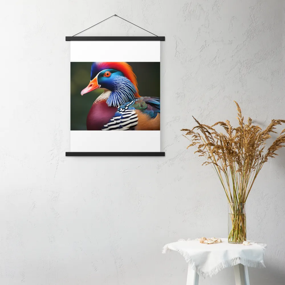 The Majestic Mandarin | Poster With Black Wood Hanger | 18″×24″