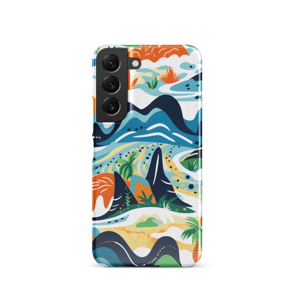 Abstract Tropical Landscape