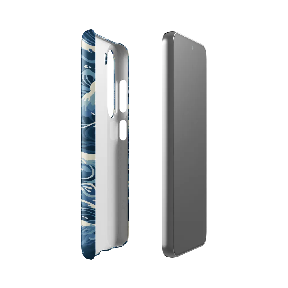 Nautical Dreams: Waves of Adventure | Phone Case |  S23 | Snap Case | Glossy