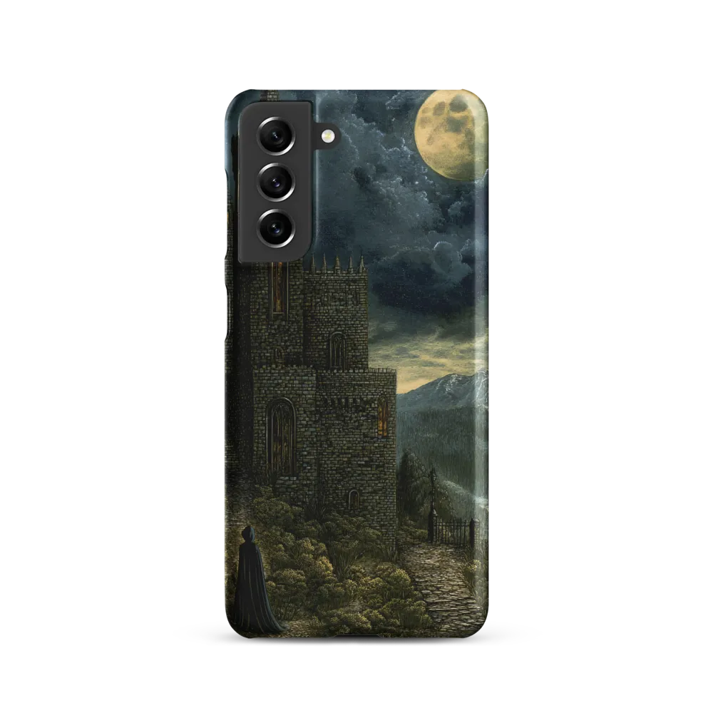 Whispers of the Moonlit Castle | Phone Case |  S21 | Snap Case | Matte