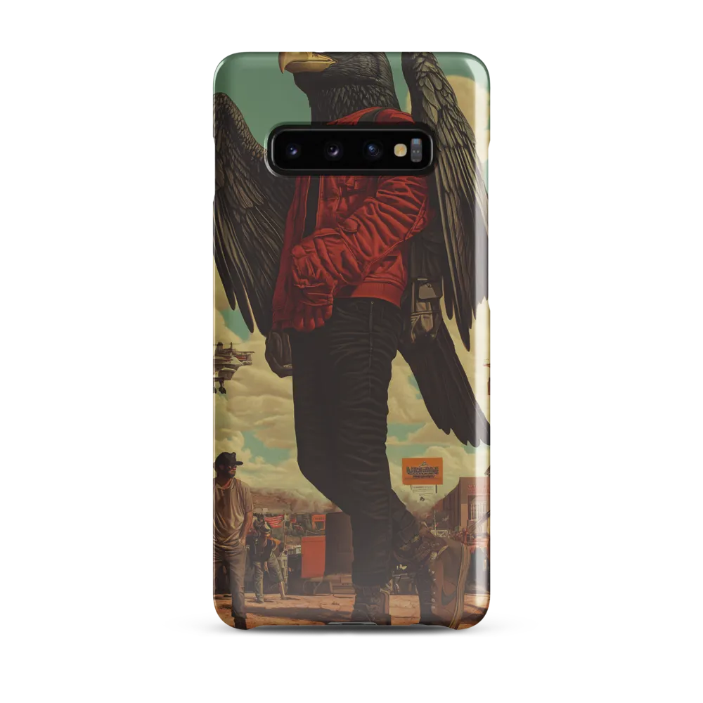 Ascendance of the Falcon-Human | Phone Case |  S10 Plus | Snap Case | Glossy