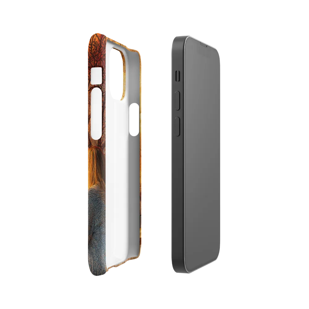 Whispers of a Golden Sunset | Phone Case |  13 Mini | Snap Case | Matte