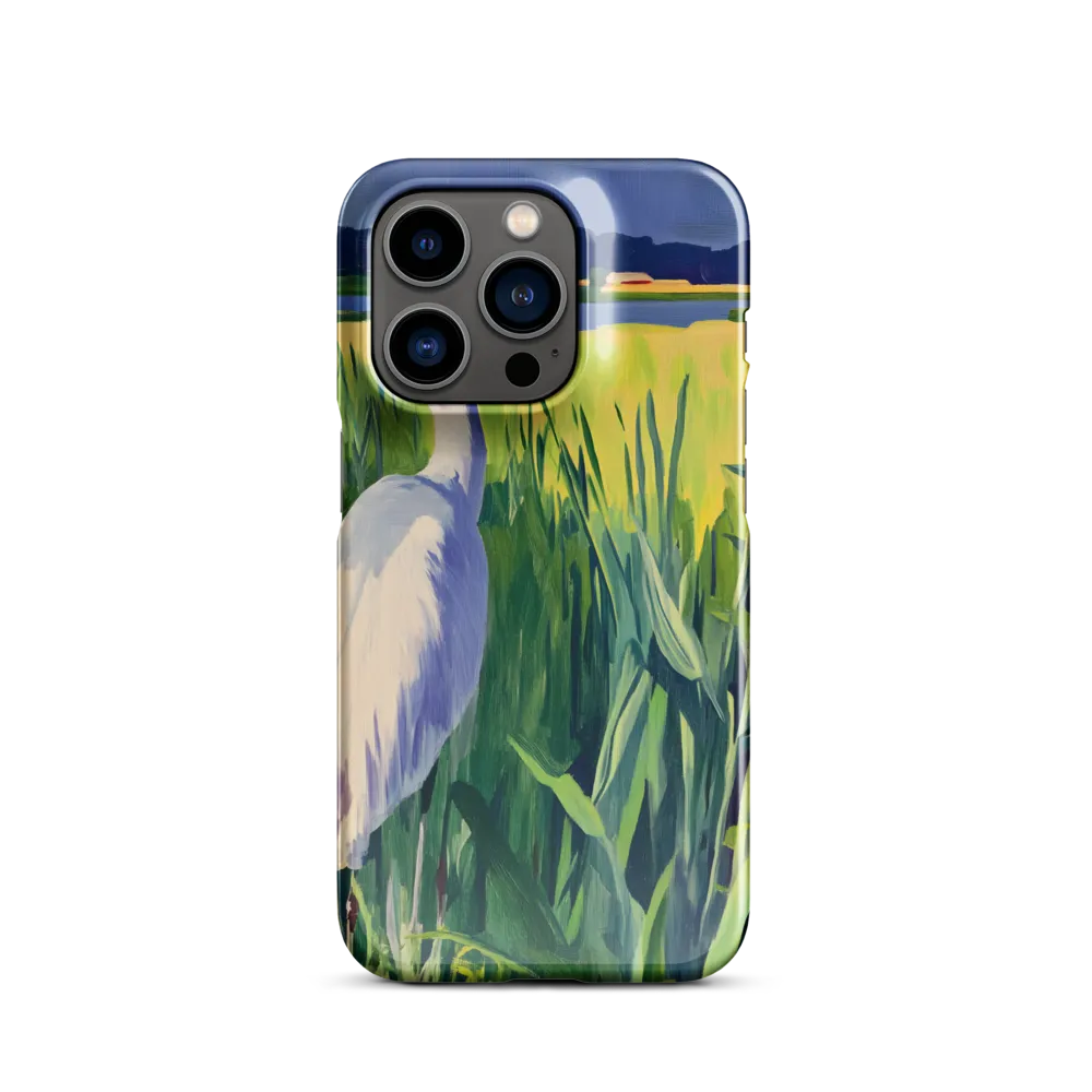 Graceful Presence: The Heron in the Meadow