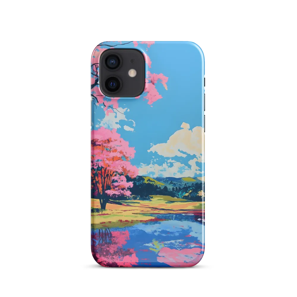 Reflections of a Pink Dreamscape | Phone Case |  12 | Snap Case | Glossy