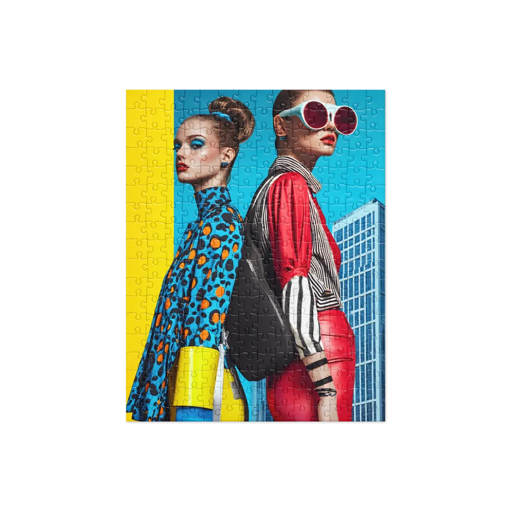 Urban Chic: A Bold Fashion Statement | Jigsaw Puzzle | 252 pieces