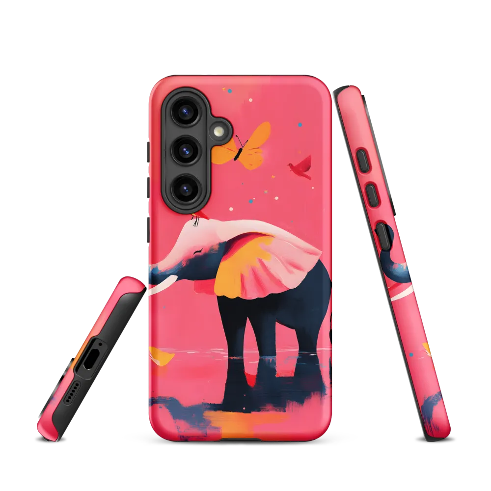Whimsical Serenity: The Playful Elephant