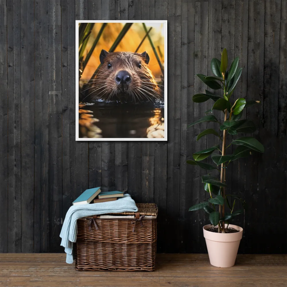 Beaver Serenity: A Natural Portrait