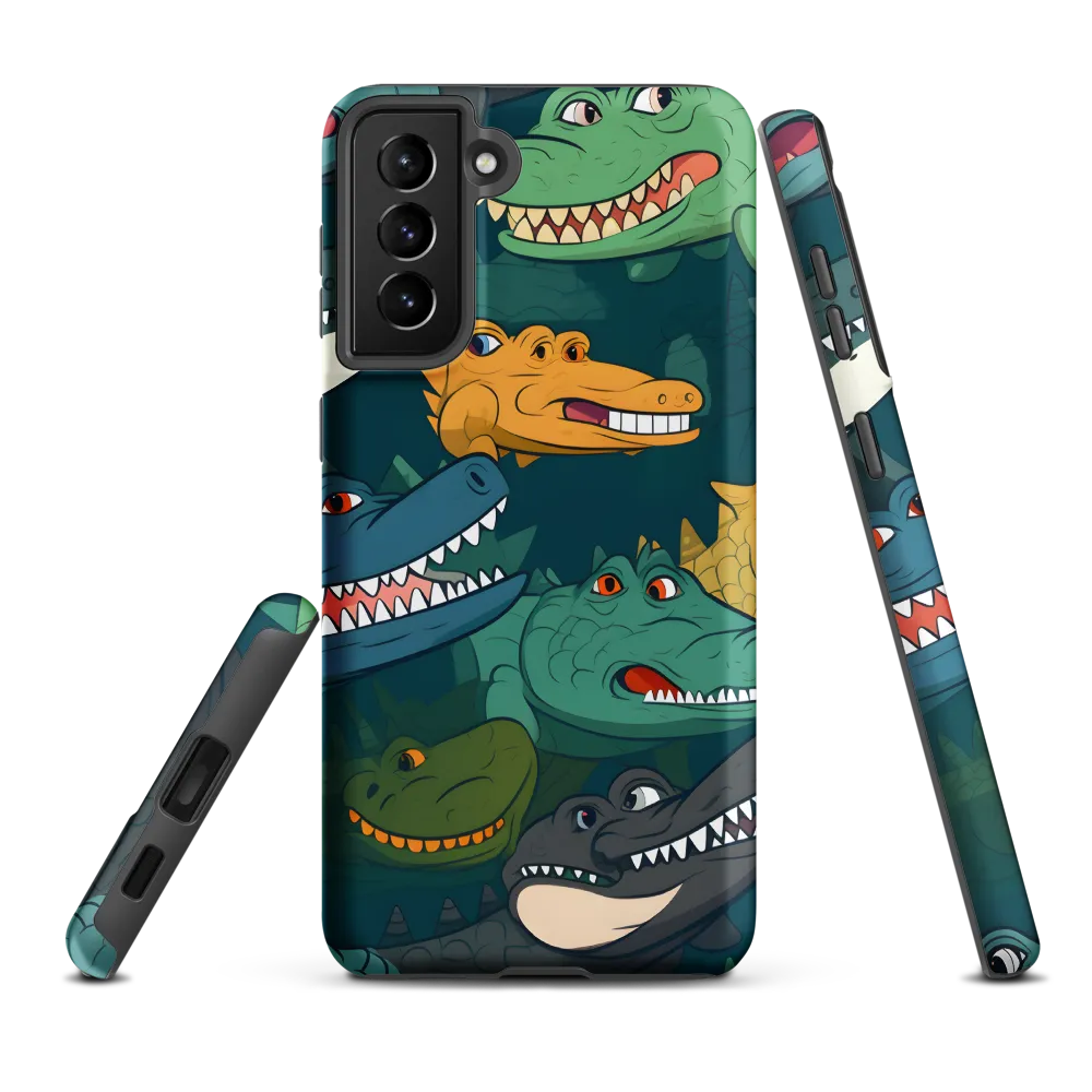 Cheerful Crocodilian Parade