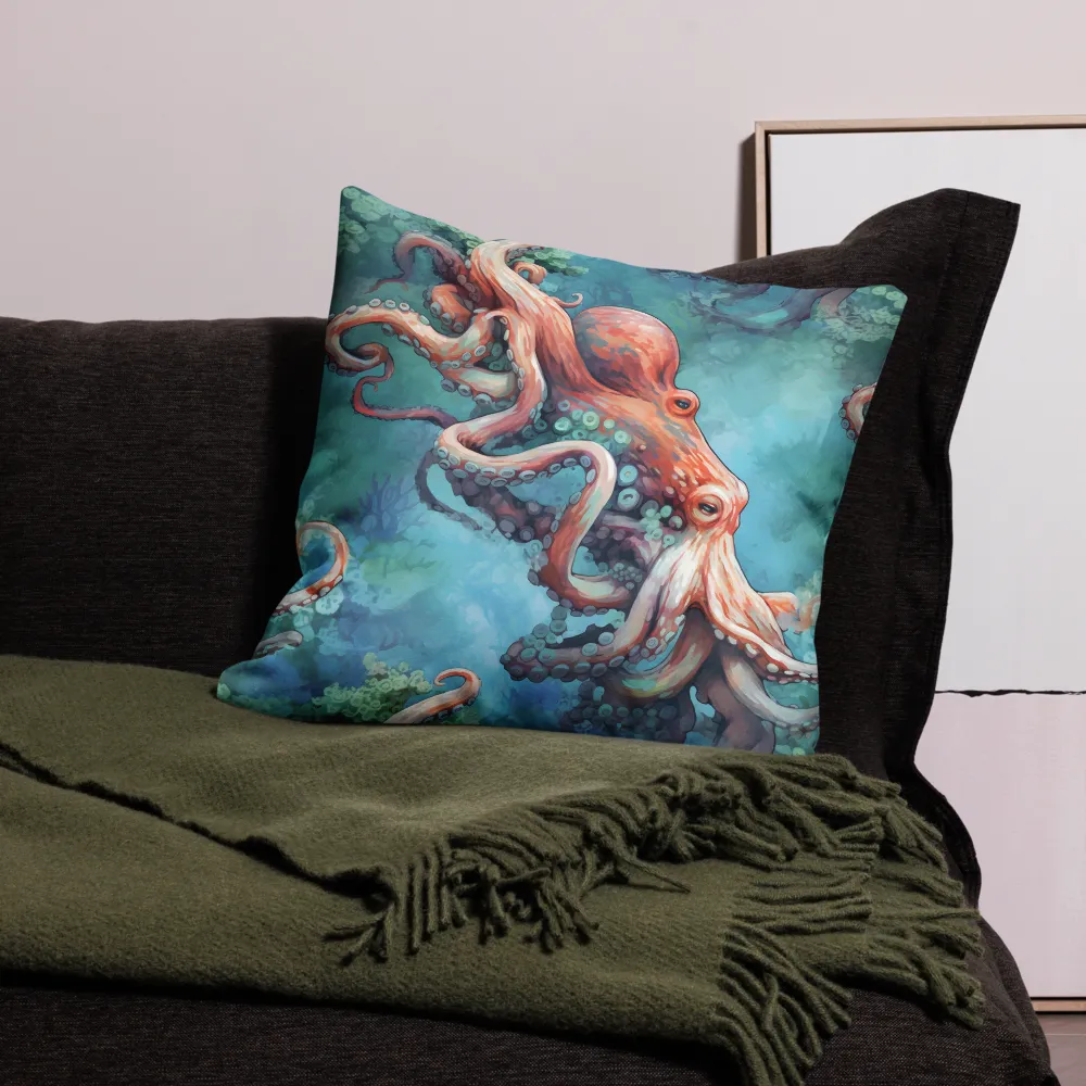 Dancing in the Depths | Pillow | 22″×22″