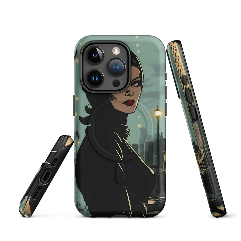 Shadows of Intrigue | Phone Case |  15 Pro | MagSafe® Tough Case | Matte