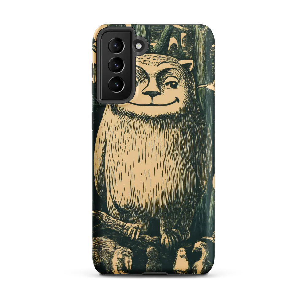 Forest Guardian: A Whimsical Encounter