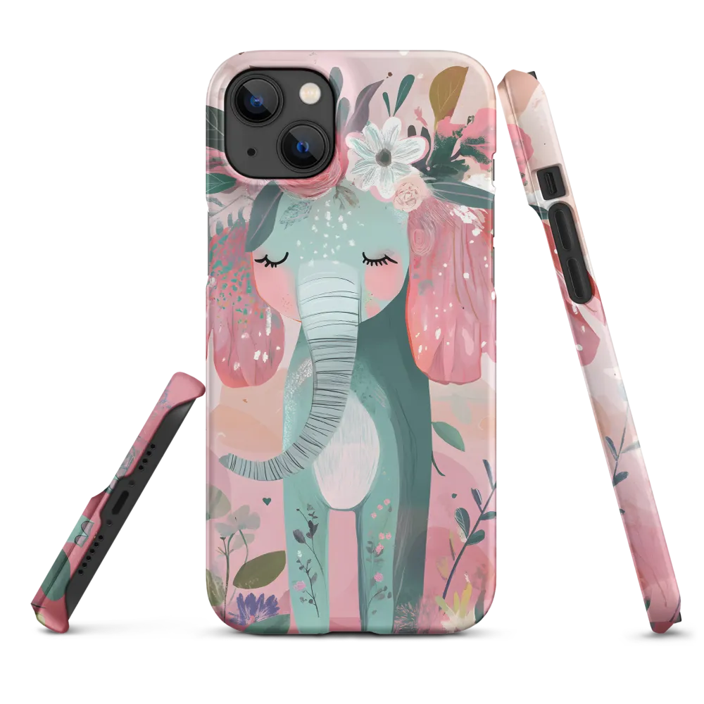 Whimsical Elephant in Bloom