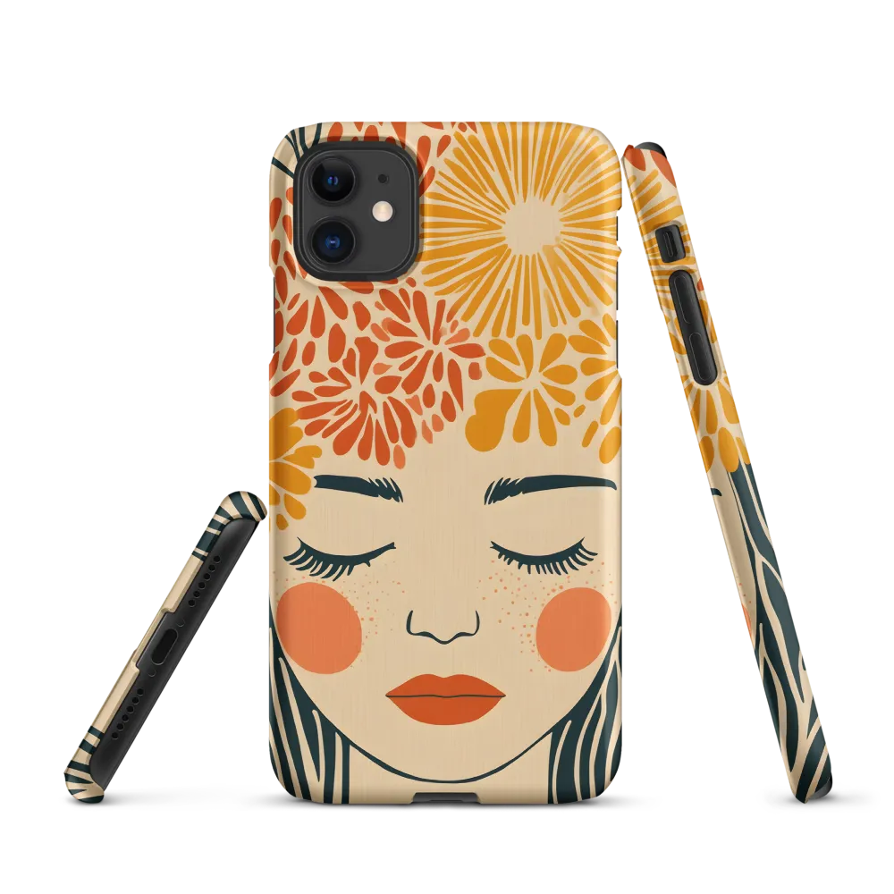 Serenity in Bloom | Phone Case |  11 | Snap Case | Matte