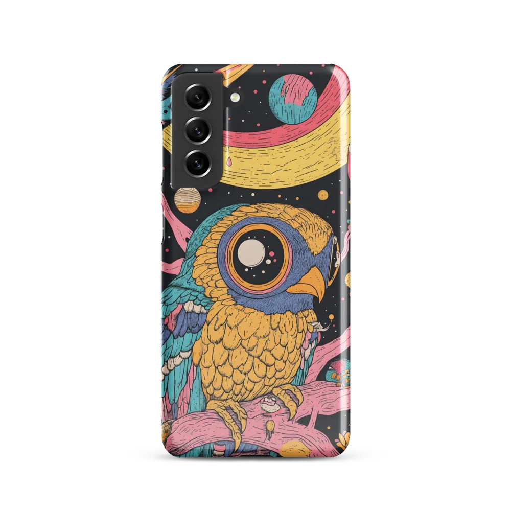 Whimsical Cosmic Owl