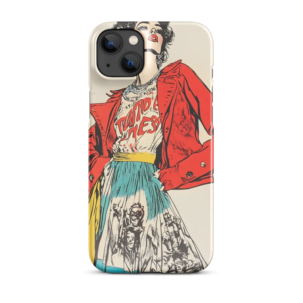 Vibrant Elegance: A Pop Art Fashion Statement