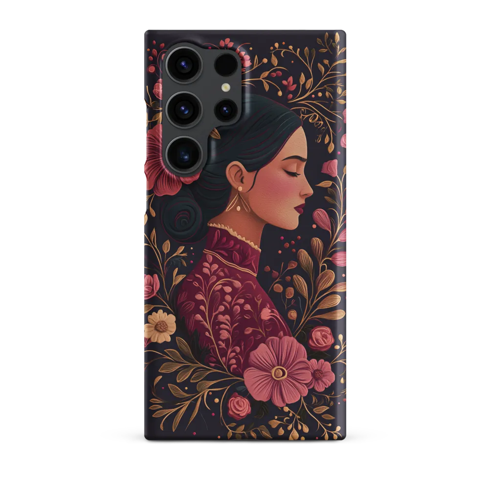 Portrait of Serenity | Phone Case |  S23 Ultra | Snap Case | Matte