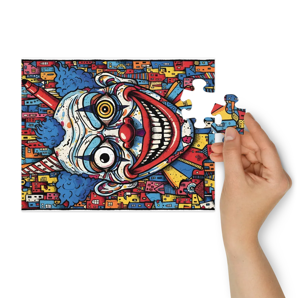 Carnival Menace 
 Jigsaw Puzzle in Tin Box