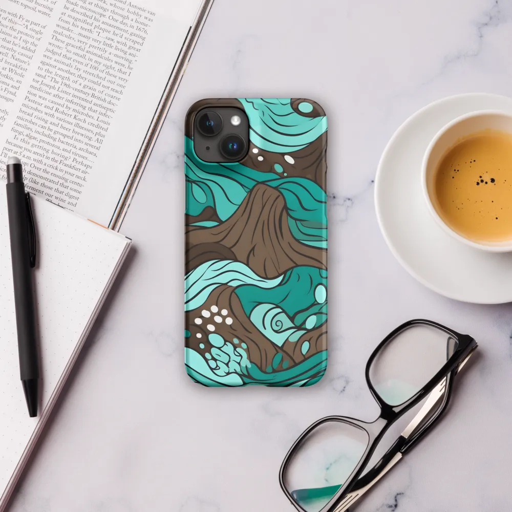 Flowing Horizons | Phone Case |  15 Plus | Snap Case | Matte