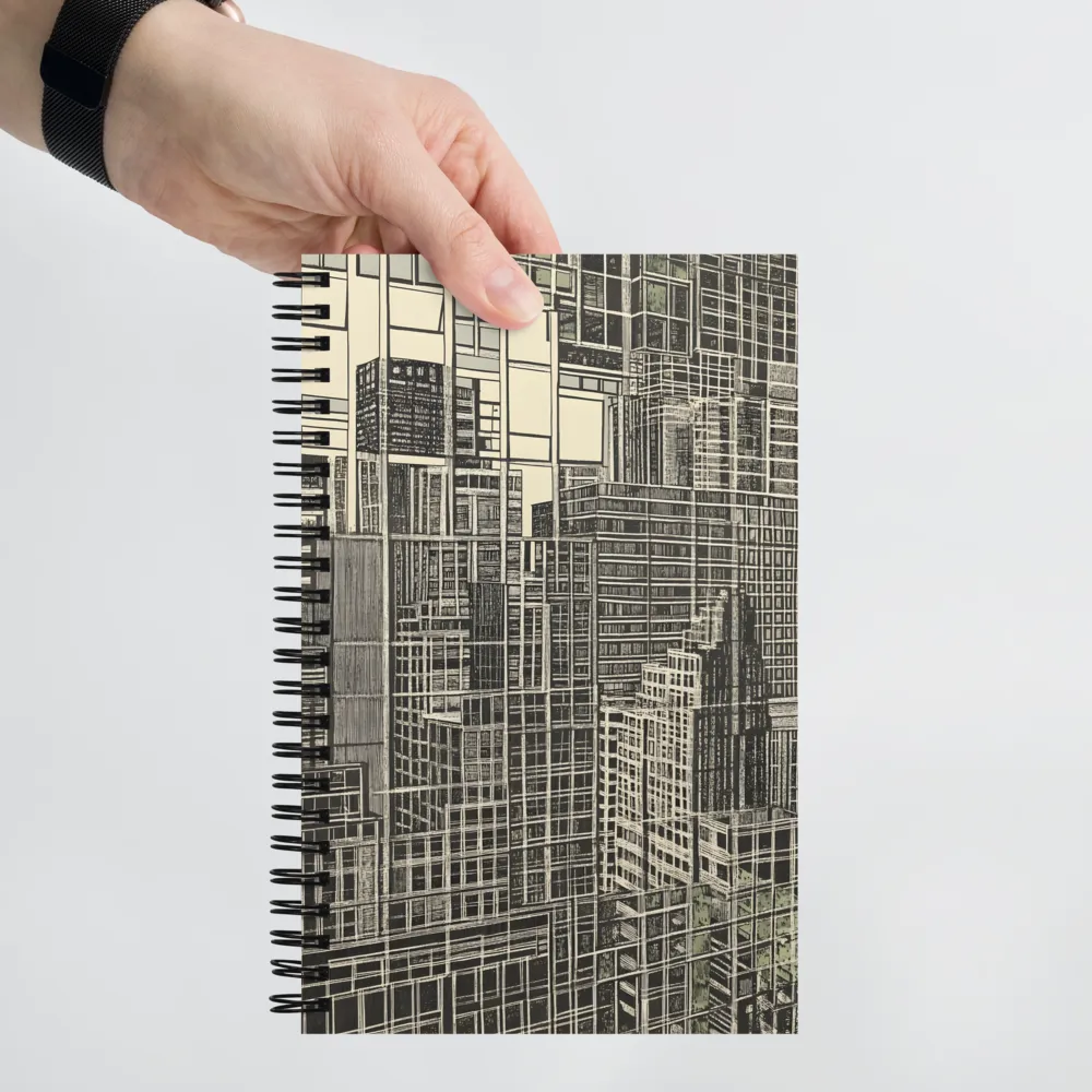 Urban Kaleidoscope | Spiral Notebook