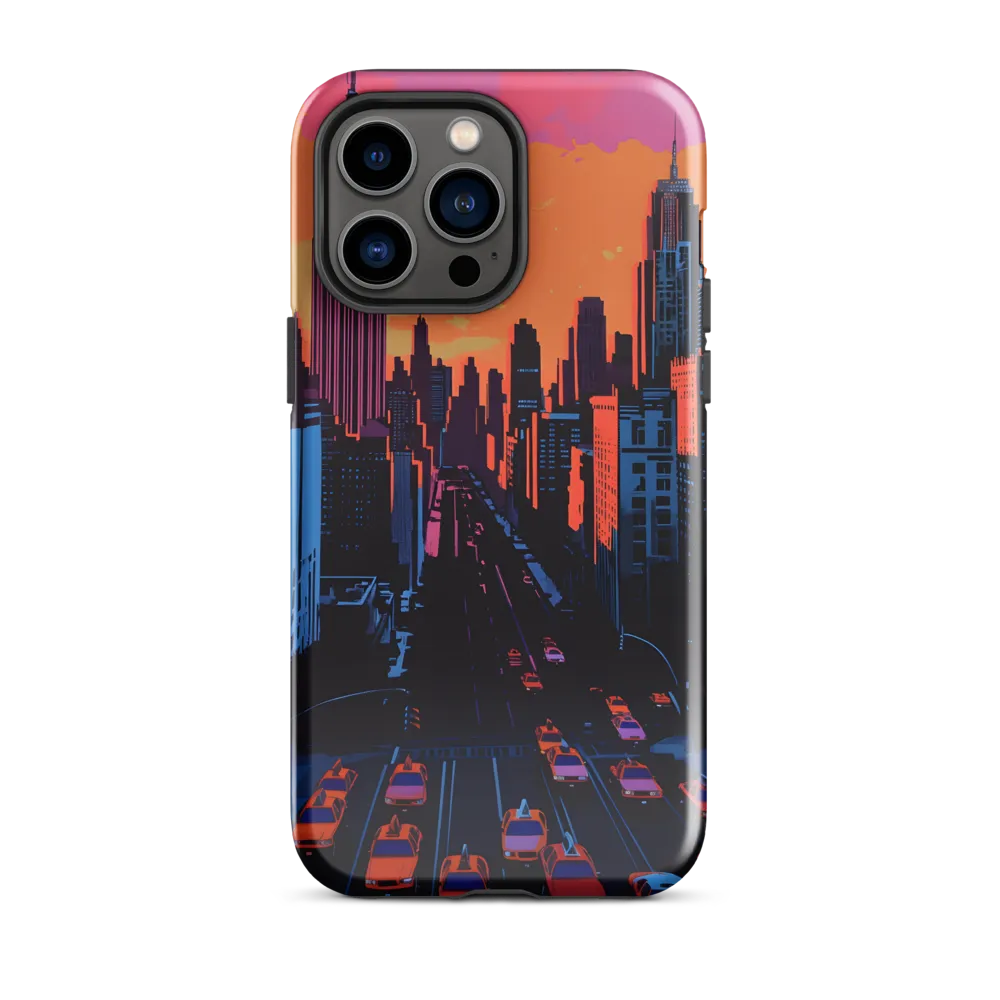 Sunset Over Skyscrapers