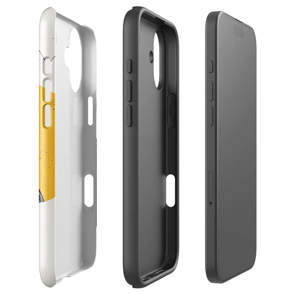 Dynamic Harmony in Black and Yellow