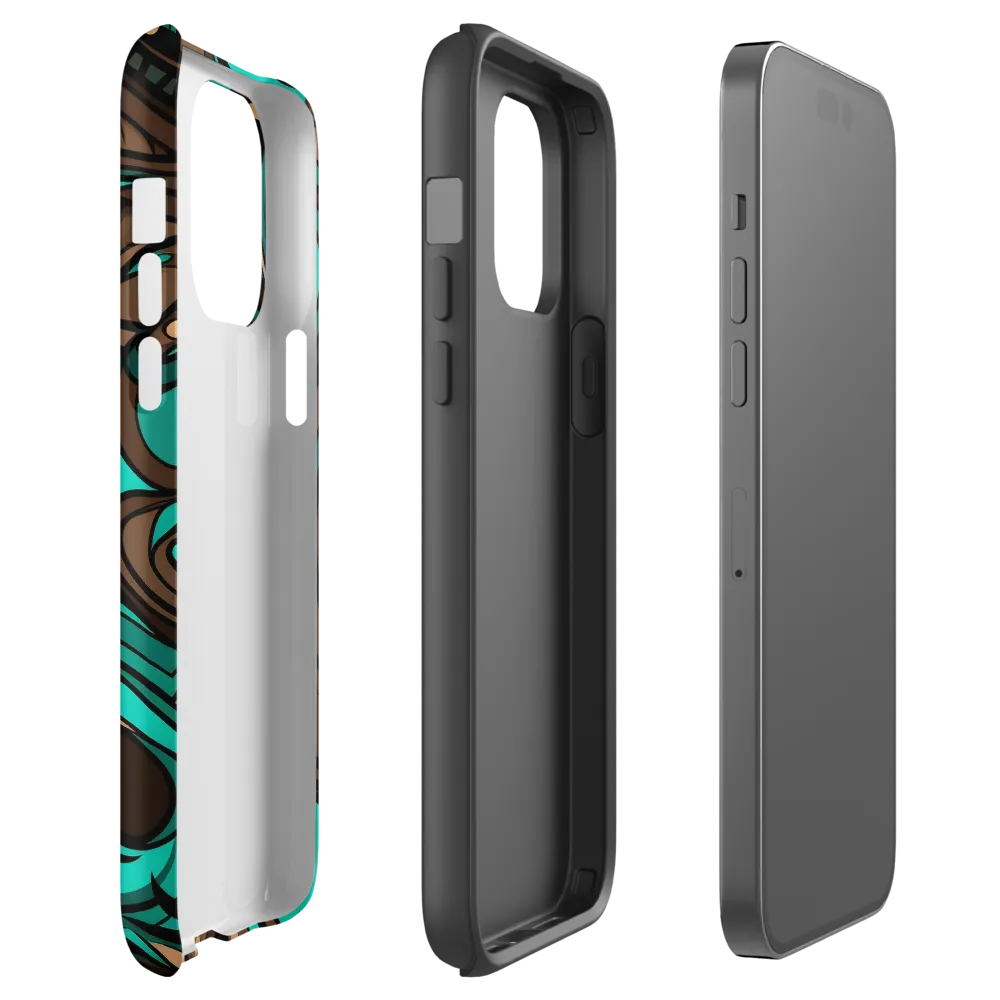 Fluctuating Currents | Phone Case |  14 Pro Max | Tough Case | Matte