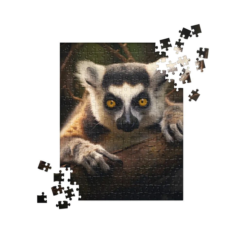 The Watchful Lemur | Jigsaw Puzzle | 252 pieces