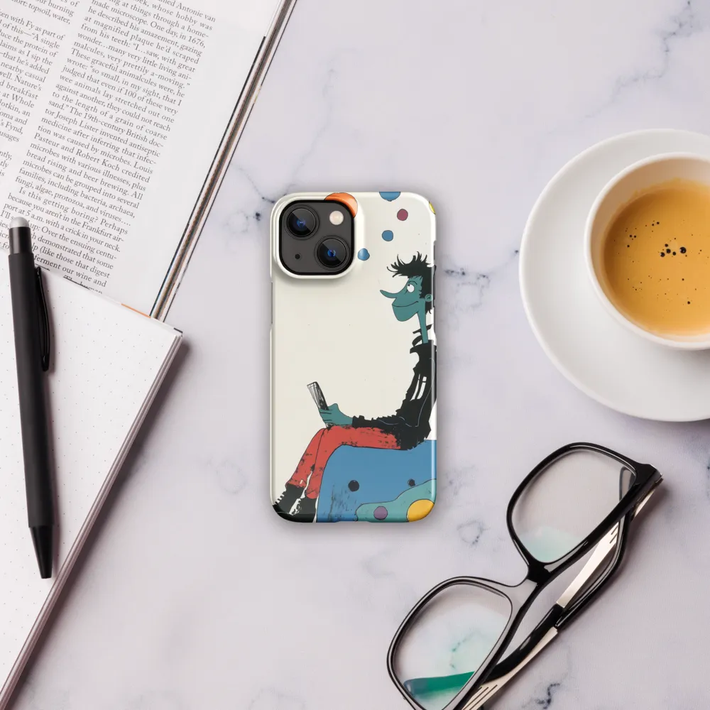 Contemplative Thoughts | Phone Case |  13 Mini | Snap Case | Glossy