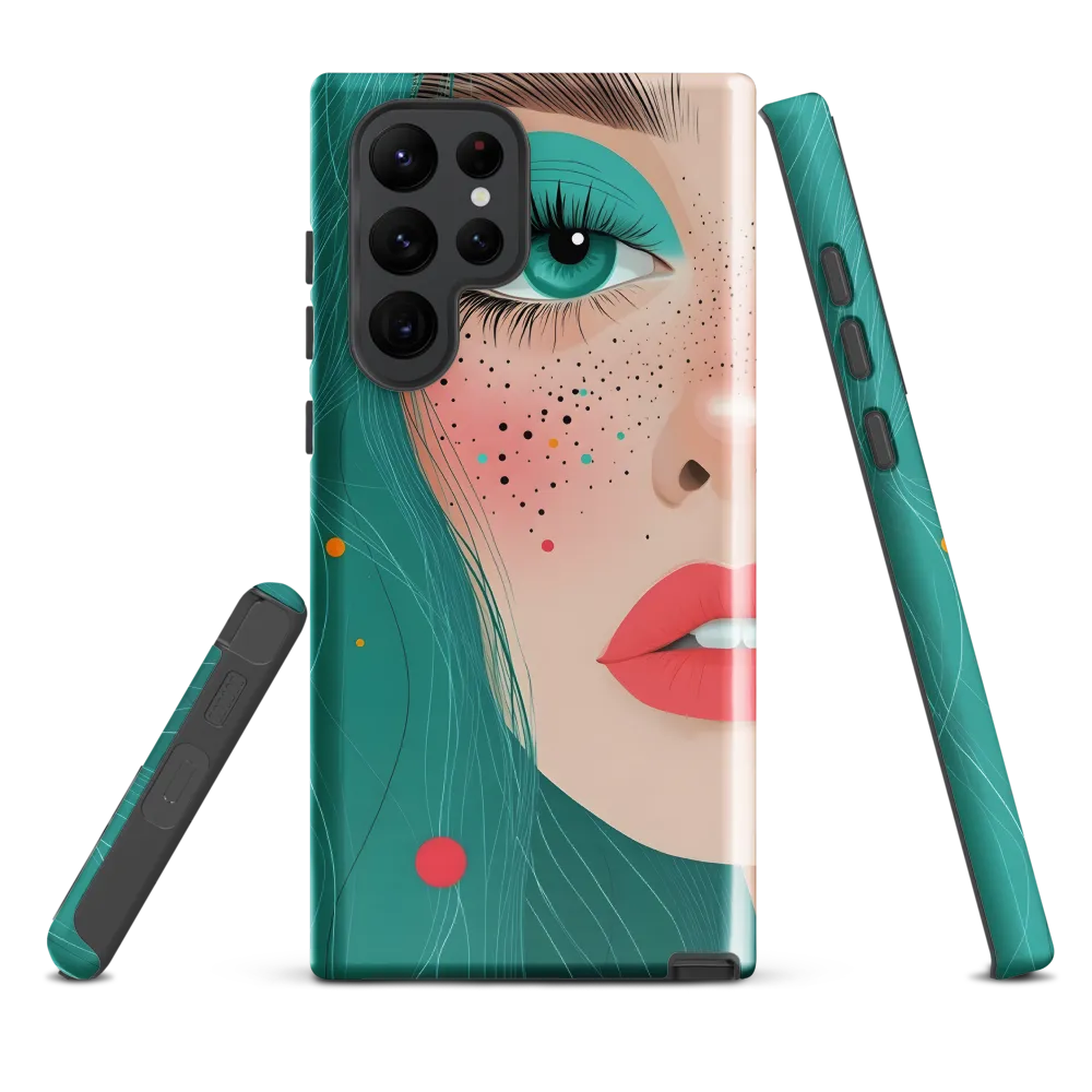 A Playful Portrait: Turquoise Temptation