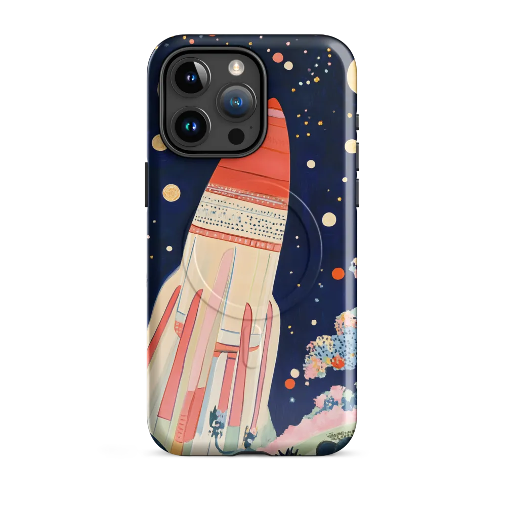 Cosmic Dreams: The Rocket's Journey