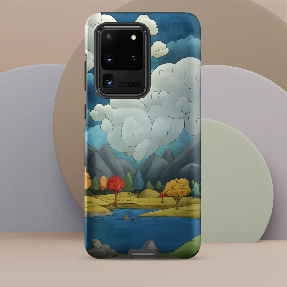 Whimsical Serenity: A Tranquil Landscape