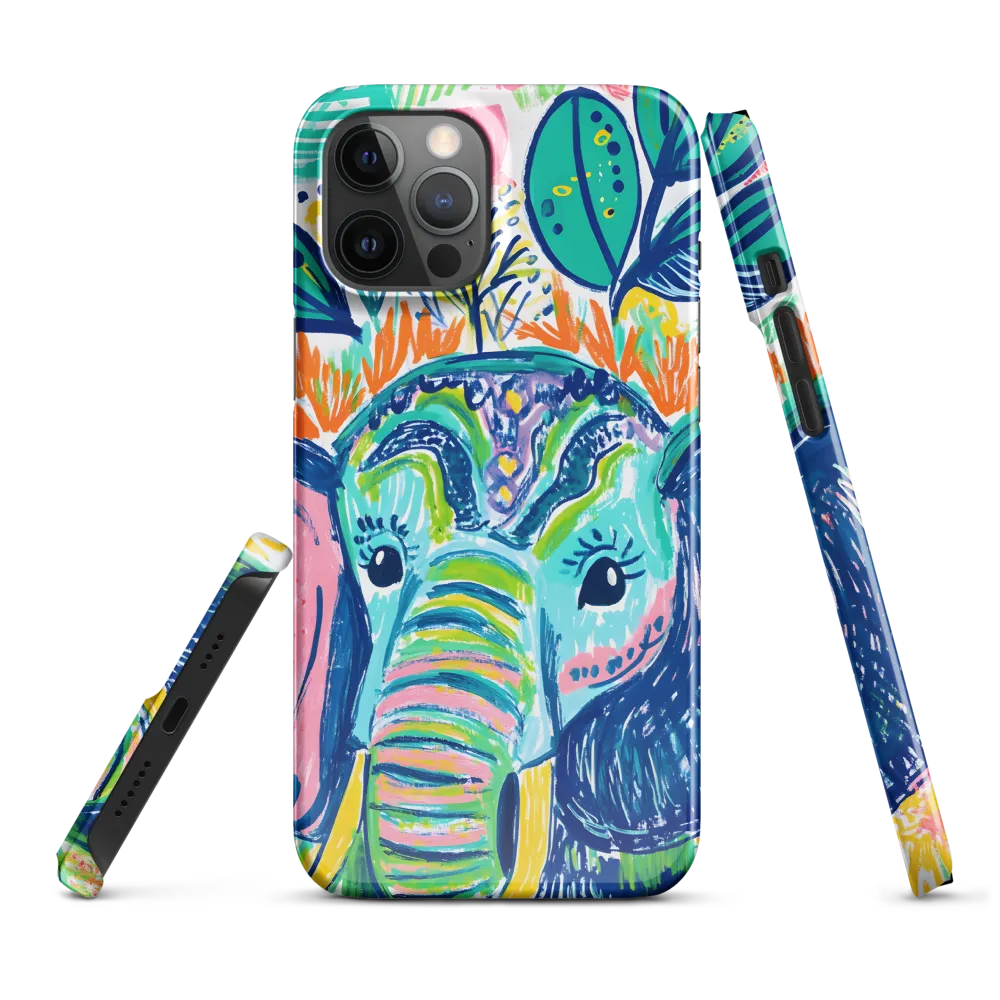 Whimsical Elephant Portrait