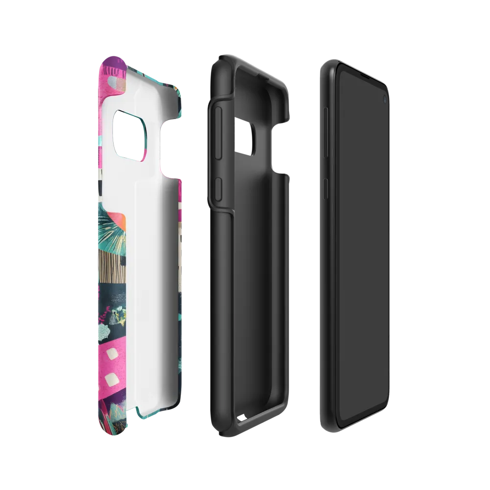 Whimsical Journey Through a Vibrant Landscape | Phone Case |  S10e | Tough Case | Matte