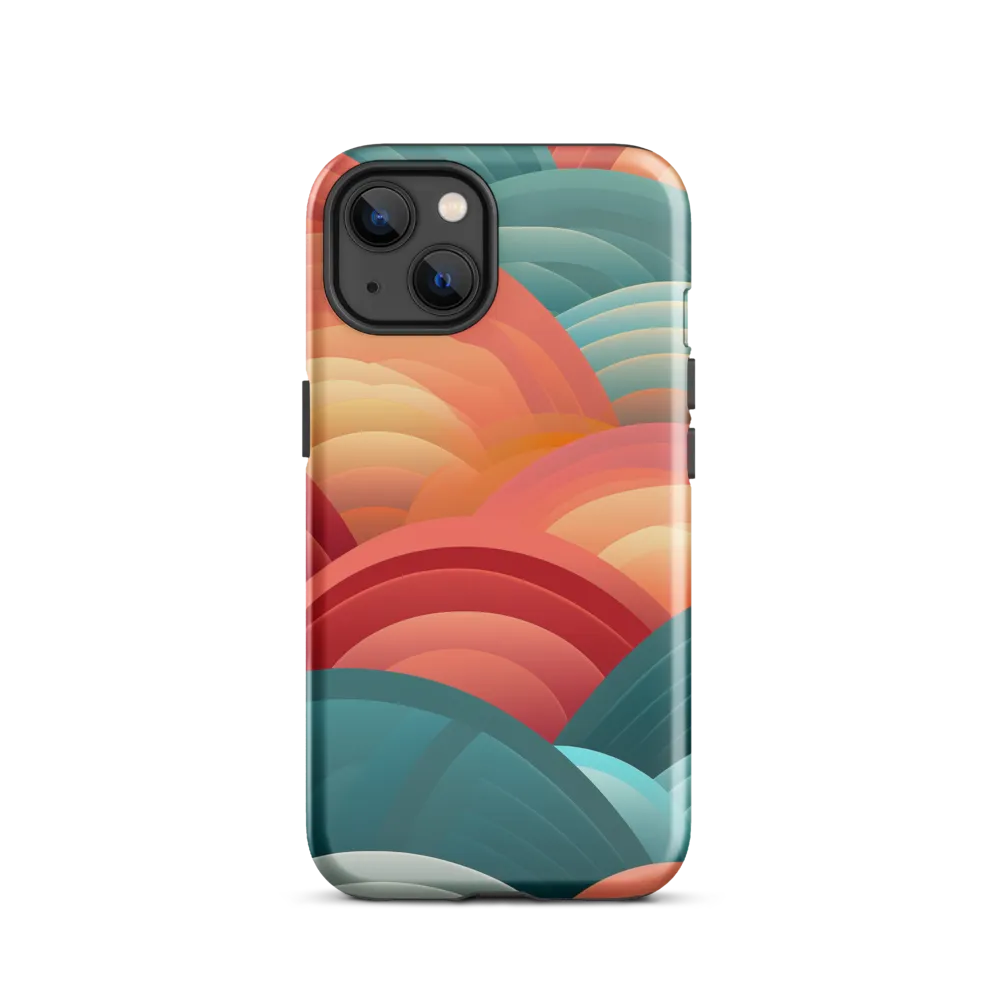 Rhythms of the Waves | Phone Case |  13 | Tough Case | Glossy