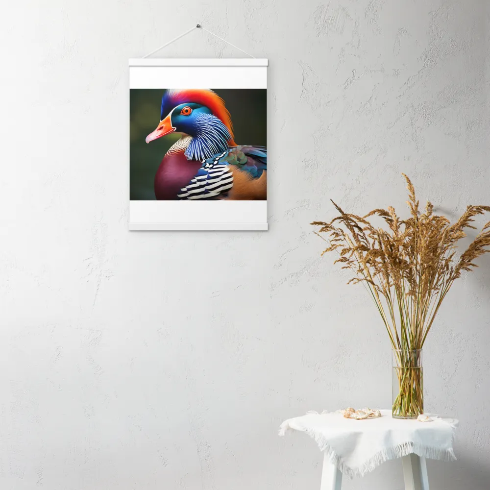 The Majestic Mandarin | Poster With White Wood Hanger | 16″×20″