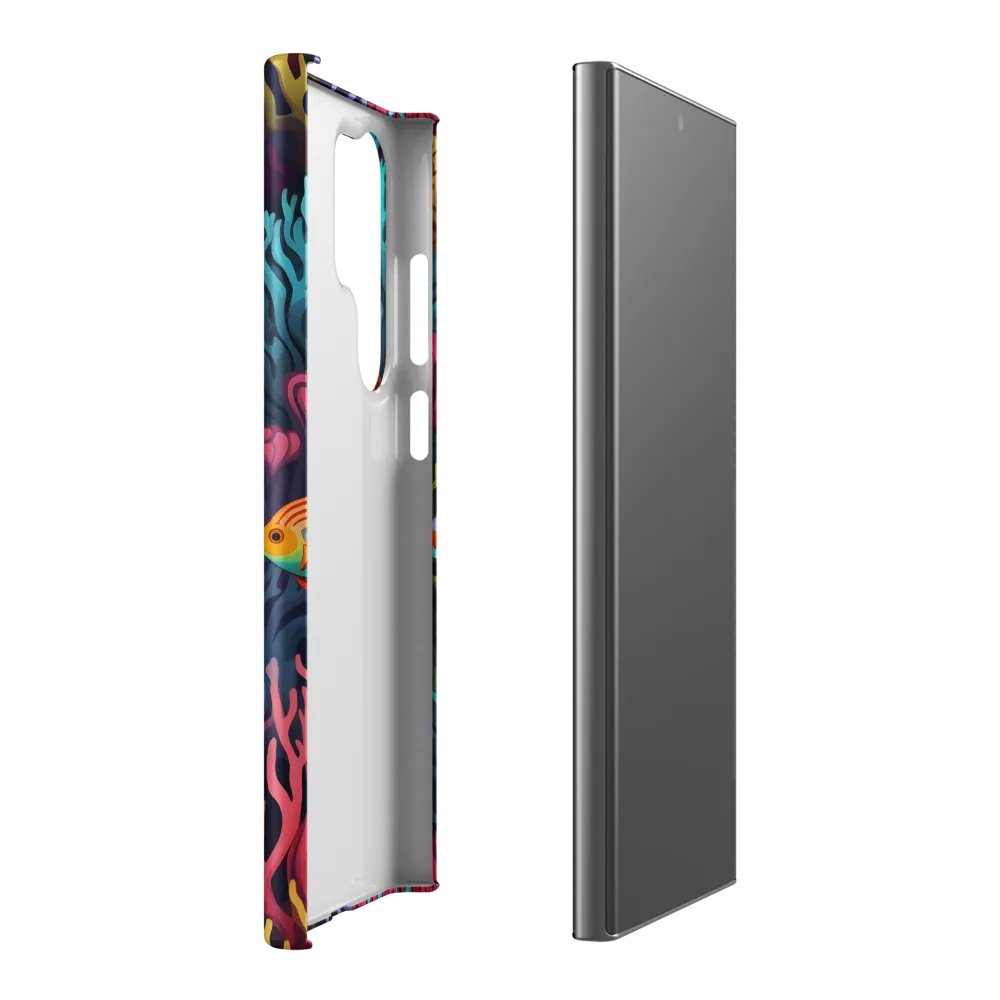 Underwater Harmony: A Coral Reef Wonderland | Phone Case |  S23 Ultra | Snap Case | Matte