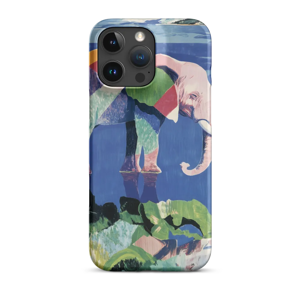 Serenity in Color: The Elephants of Reflection
